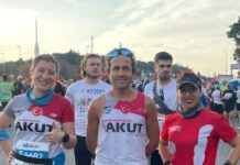 AKUT Spor Kulübü Sporcuları İstanbul Maratonu’nda Koştular