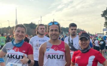 AKUT Spor Kulübü Sporcuları İstanbul Maratonu’nda Koştular