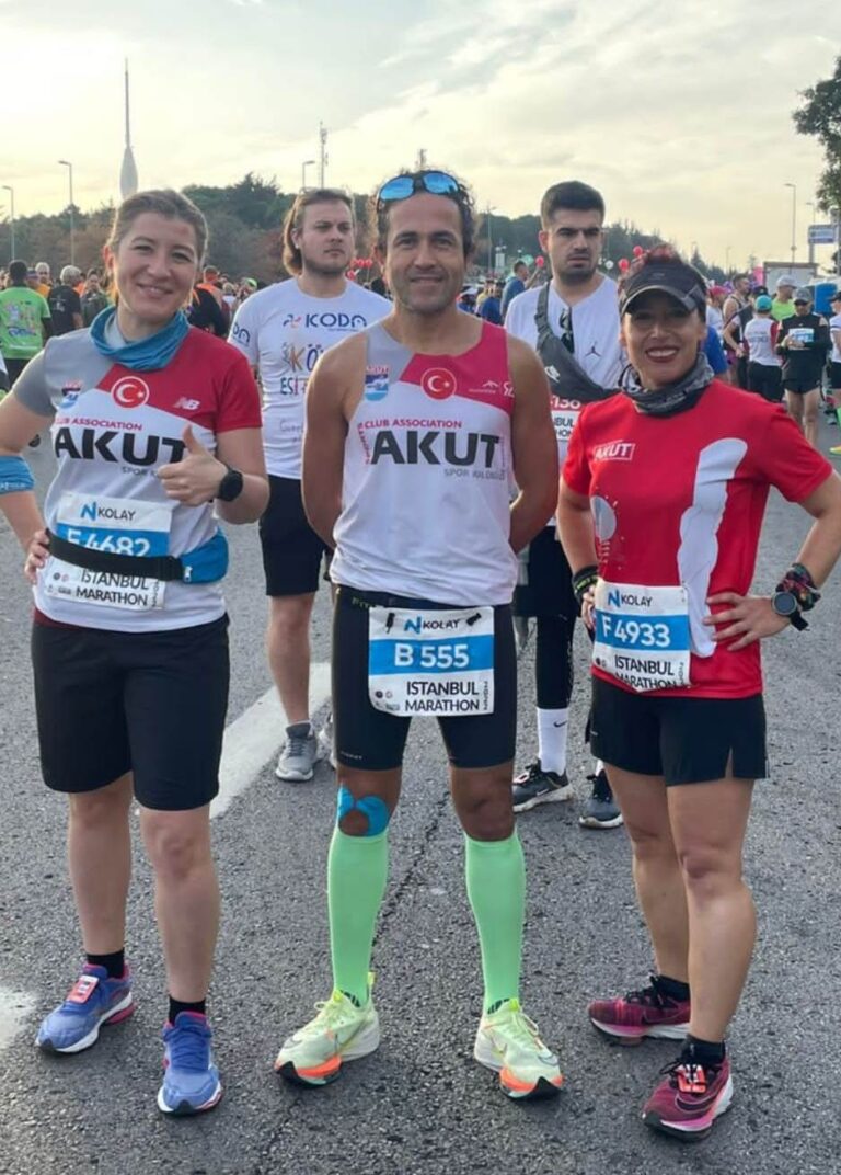 AKUT Spor Kulübü Sporcuları İstanbul Maratonu’nda Koştular