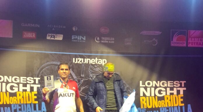 AKUT Spor Kulübü Sporcuları Gece Koşularında