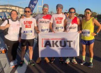 AKUT Spor Kulübü Sporcuları Cumhuriyetimizin 100. Yılında “Yüz Yılın Koşusu” 45. İstanbul Maratonunda Koştular.