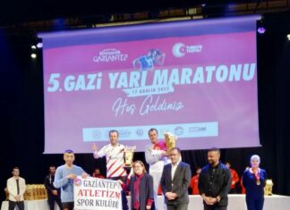 AKUT Spor Kulübü Sporcuları Gazi Yarı Maratonunda
