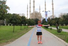 AKUT Spor Kulübü Sporcumuz Cevriye Tunç Yılın İlk Koşusunu Adana’da Koştu.