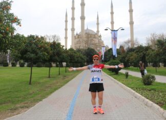 AKUT Spor Kulübü Sporcumuz Cevriye Tunç Yılın İlk Koşusunu Adana’da Koştu.