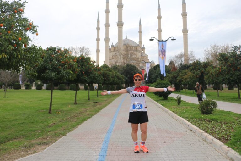 AKUT Spor Kulübü Sporcumuz Cevriye Tunç Yılın İlk Koşusunu Adana’da Koştu.
