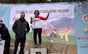 AKUT Sporcusu Ultimate Aydos Koşusunda Kürsüde
