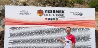 AKUT SK Sporcusu Gaziantep  Yesemek Ultra Maratonunda Koştu.