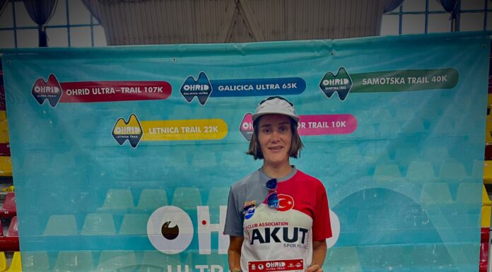 AKUT SK Sporcumuz Makedonya`da 107 km Koştu ve Kadınlar 2. si Oldu.