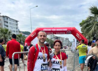AKUT SK Spor Kulübü Sporcuları Giresun Yarı Maratonunda Koştu.