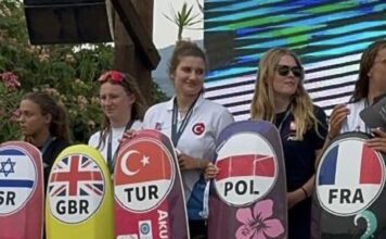 Formula Kite Gençler Dünya Şampiyonası`nda sporcumuz Derin Deniz Sorguç