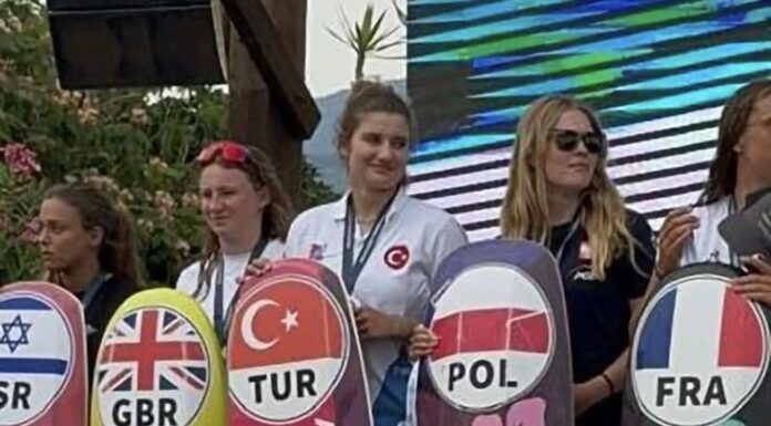 Formula Kite Gençler Dünya Şampiyonası`nda sporcumuz Derin Deniz Sorguç