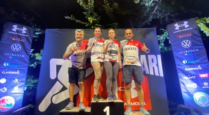 AKUT Sporcuları Gece Koşusunda Buluştu.