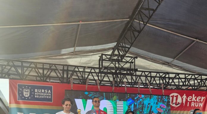 “EKER I Run” Koşusunda Sporcumuz Aydın Özkan Kürsüde