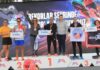 6. Uluslararası Mersin Maratonu`n da sporcumuz kürsüde.