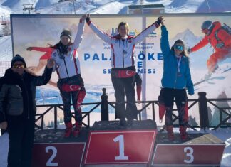 Uluslararası Alp FIS Kids Cup da kürsüde AKUT SK sporcuları