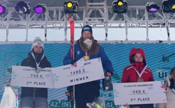 FIS Children CUP Uludağ`da sporcumuz Türk bayrağını dalgalandırdı.