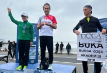 Avrupa nın en büyük kış koşusu “Winter Run” da kürsüde sporcumuz İbrahim Çöp