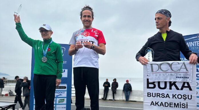 Avrupa nın en büyük kış koşusu “Winter Run” da kürsüde sporcumuz İbrahim Çöp