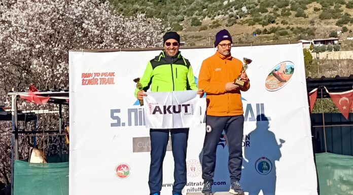 AKUT SK sporcumuz Nif Ultra 40 K da kürsü gördü