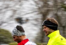 Trabzon Yarı Maratonu kar altında koşuldu.