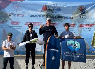 Wing Foil Türkiye Şampiyonu AKUT SK Sporcumuz Ejder GİNYOL