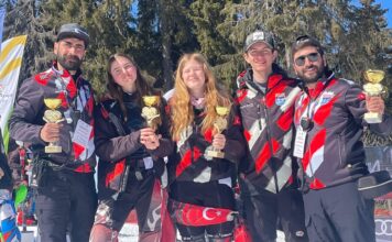 Pamporovo`da AKUT SK Sporcularımız Kürsüde.