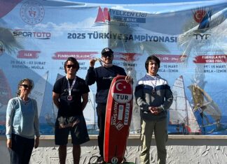 Formula Kite Türkiye Şampiyonası 2. ayak 1. si Armağan ERSOLAK