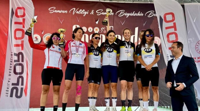 Bisiklet Federasyonu 4. Etap yarışı Samsun