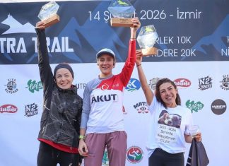 AKUT SK Sporcumuz Nif Ultra Trail Kadınlar 1. si