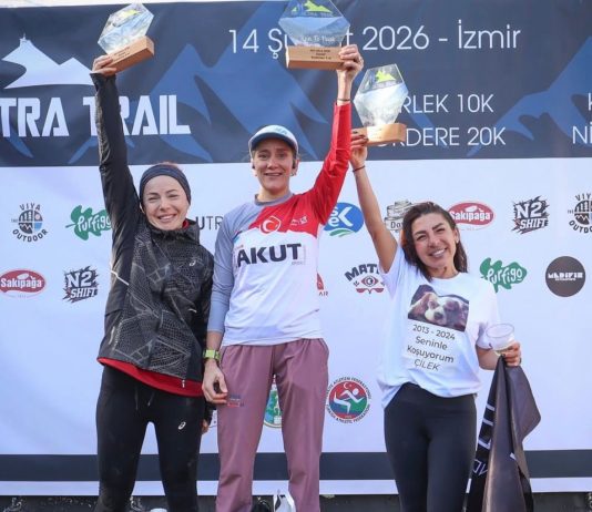 AKUT SK Sporcumuz Nif Ultra Trail Kadınlar 1. si