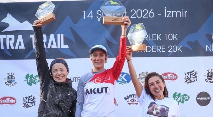 AKUT SK Sporcumuz Nif Ultra Trail Kadınlar 1. si