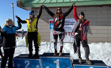 Alp Disiplini yarışlarında 1 altın, 1 gümüş, 2 bronz madalya